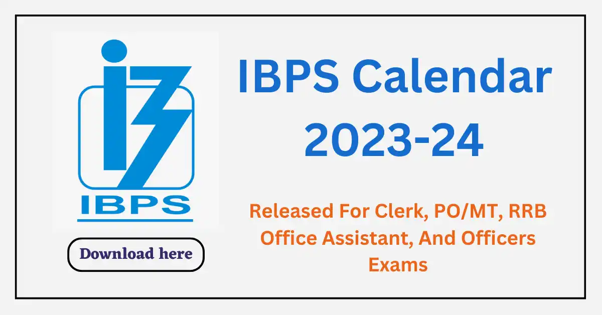 IBPS Calendar 2023-24
