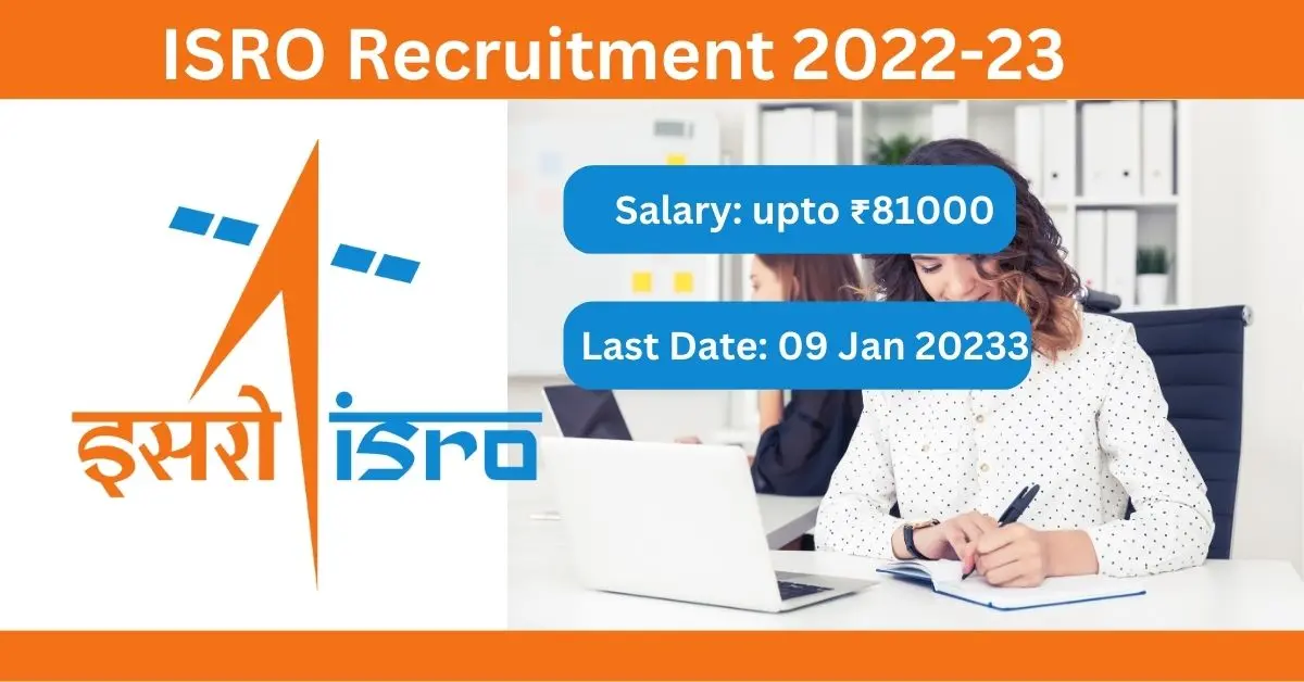ISRO Recruitment 2023 Notification