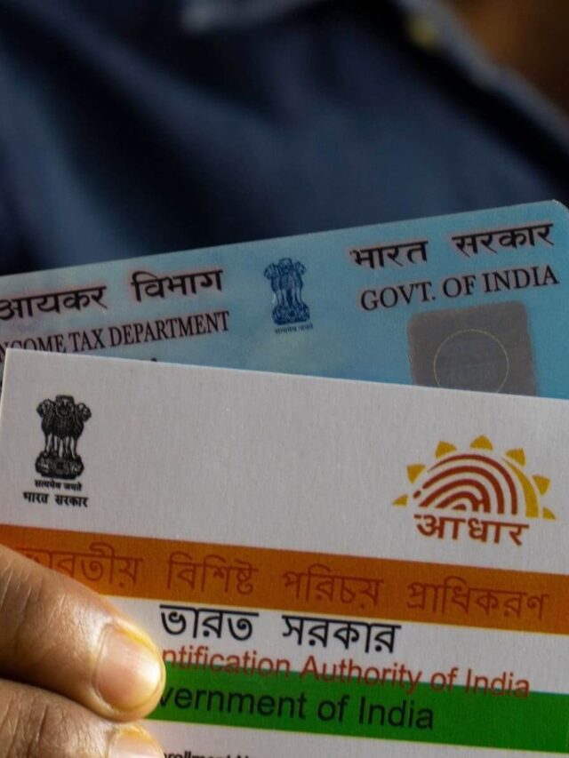 aadhar card pan card link
